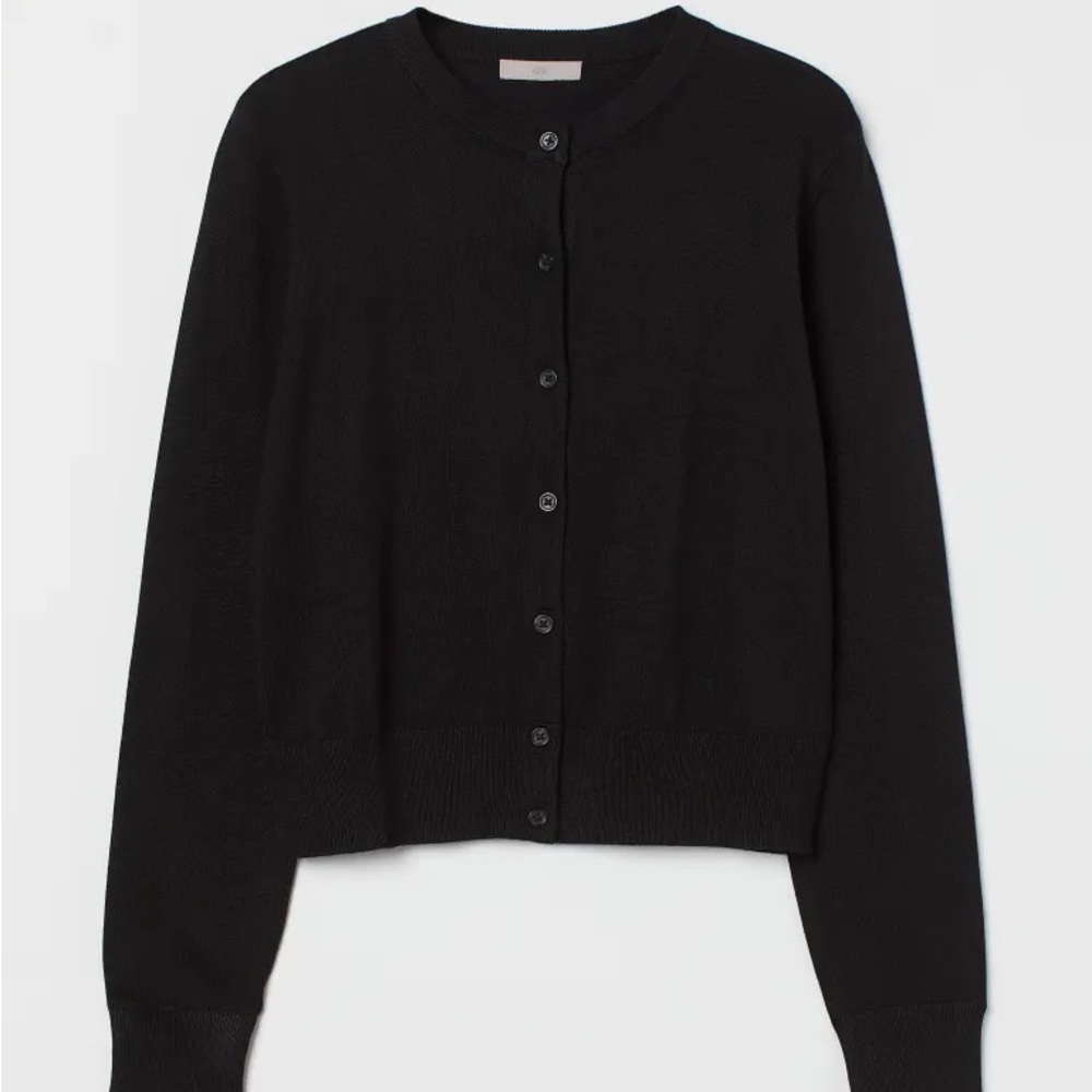 Uniqlo Black Cardigan